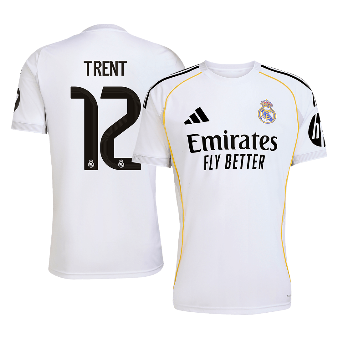 TRENT #12 Men's Real Madrid 2025/26 Home Soccer Jersey [PREMIUM]