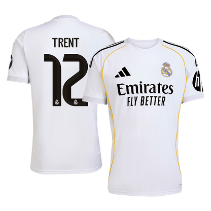 TRENT #12 Men's Real Madrid 2025/26 Home Soccer Jersey [PREMIUM]