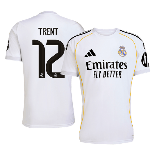 TRENT #12 Men's Real Madrid 2025/26 Home Soccer Jersey [PREMIUM]