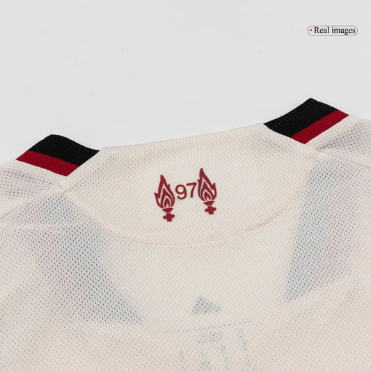 GAKPO #18 Men's Liverpool 2025/26 Player Version Away Soccer Jersey - Slim Fit