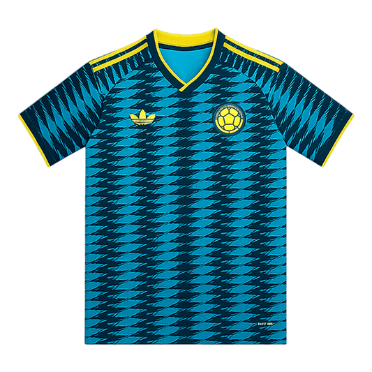 Men's Colombia World Cup 2026 Away Soccer Jersey