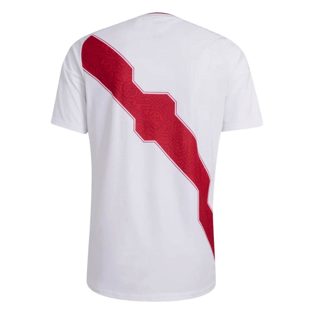 Men's Peru World Cup 2026 Home Soccer Jersey
