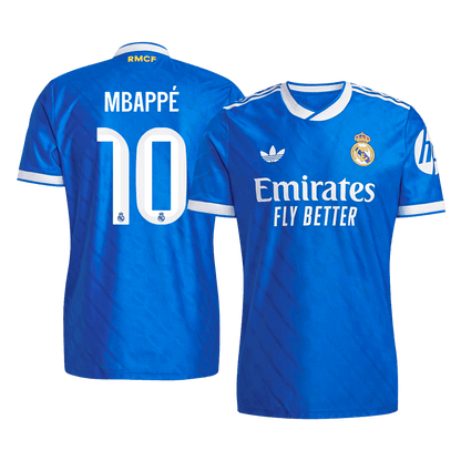 MBAPPÉ #10 Men's Real Madrid 2025/26 Player Version Third Away Soccer Jersey - Slim Fit