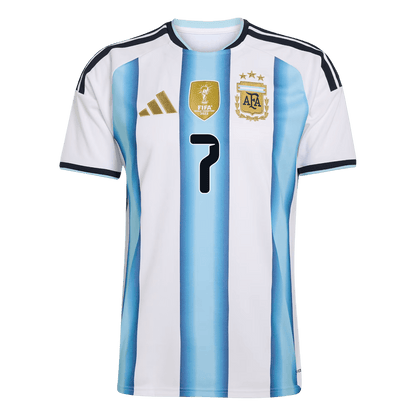 DE PAUL #7 Men's Argentina World Cup 2026 Home Soccer Jersey [PREMIUM]