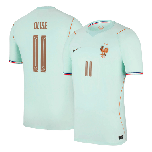 OLISE #11 Men's France World Cup 2026 Away Soccer Jersey