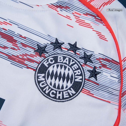 Kid's Bayern Munich 2025/26 Away Soccer Jersey Full Kit