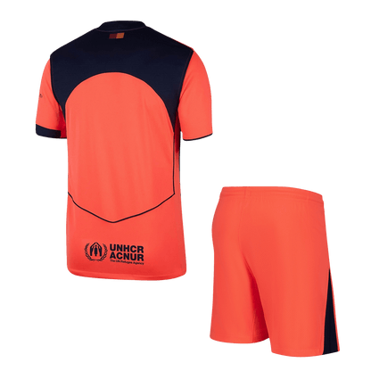Men's Barcelona 2025/26 Third Away Soccer Jersey Kit
