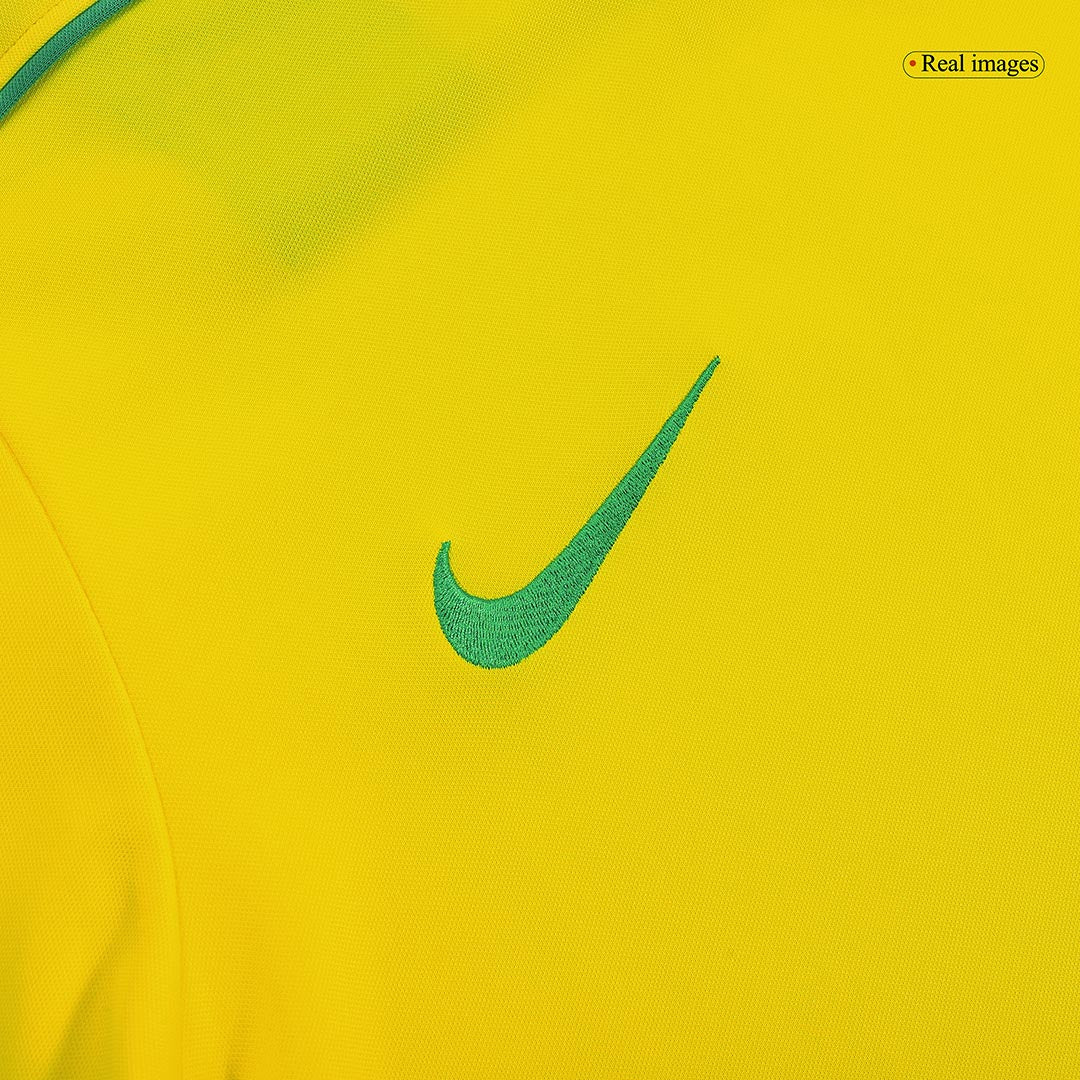 Retro Men's Brazil 1998 Home Soccer Jersey