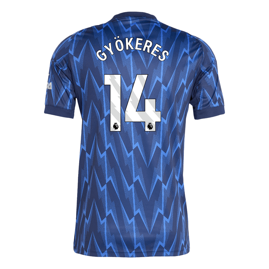 GYÖKERES #14 Men's Arsenal 2025/26 Away Soccer Jersey