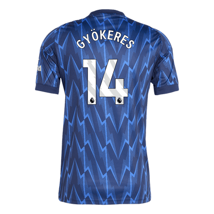 GYÖKERES #14 Men's Arsenal 2025/26 Away Soccer Jersey