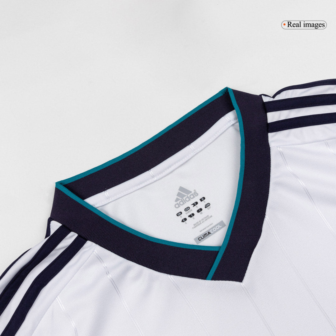 Retro Men's Real Madrid 2012/13 Home Long Sleeve Soccer Jersey