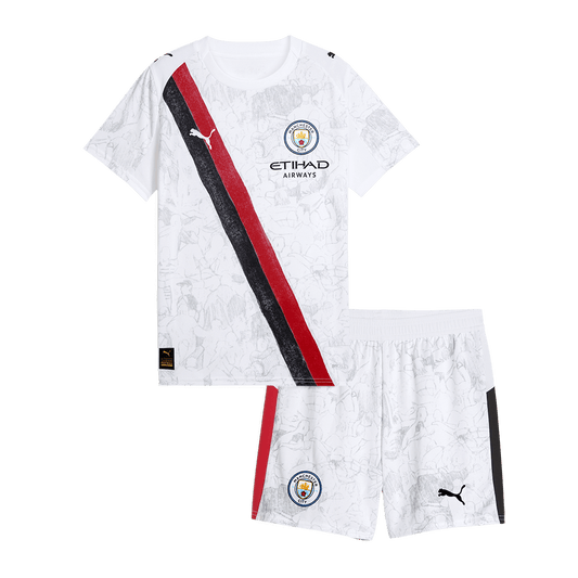 Kid's Manchester City World Cup 2025/26 KidSuper Soccer Jersey Kit
