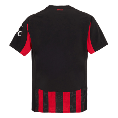 Men's AC Milan 2025/26 Player Version Home Soccer Jersey - Slim Fit