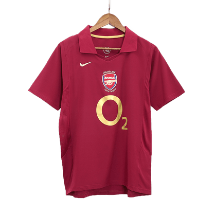 Retro Men's Arsenal 2005/06 Home Soccer Jersey