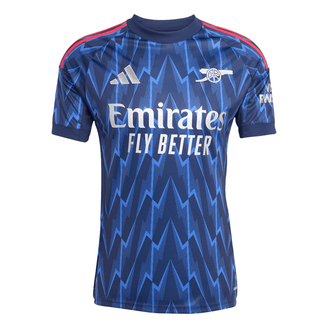 RICE #41 Men's Arsenal 2025/26 Away Soccer Jersey