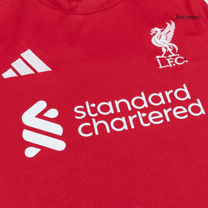 Women's Liverpool 2025/26 Home Soccer Jersey