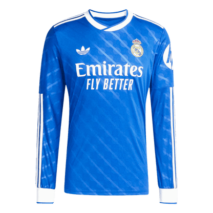 Men's Real Madrid 2025/26 Third Away Long Sleeve Soccer Jersey
