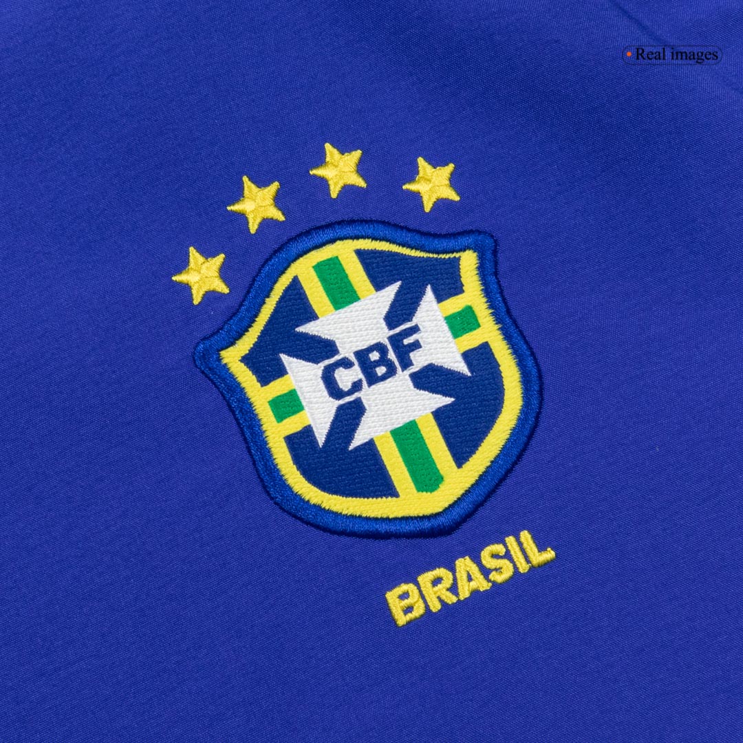 Retro Men's Brazil 2002 Away Soccer Jersey