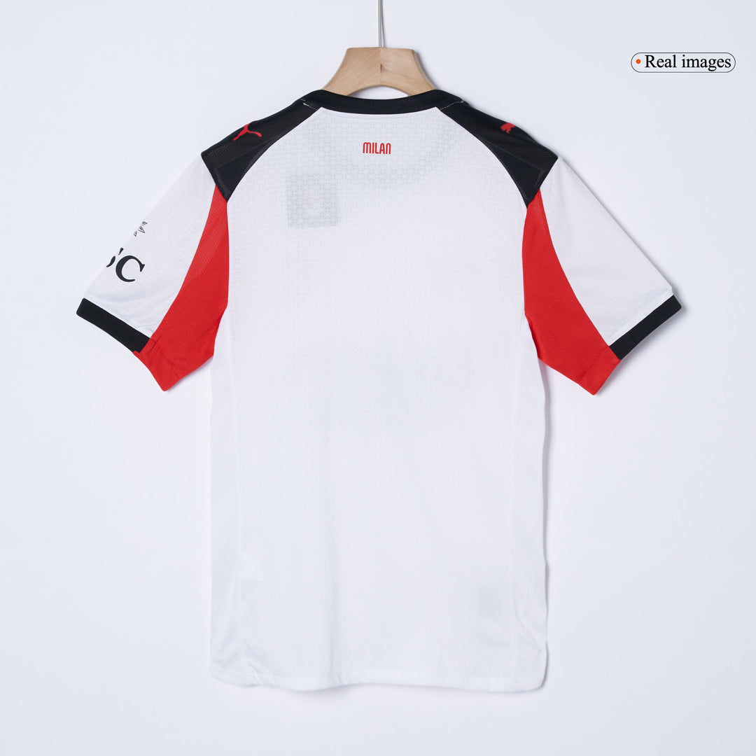 Men's AC Milan 2025/26 Player Version Away Soccer Jersey - Slim Fit