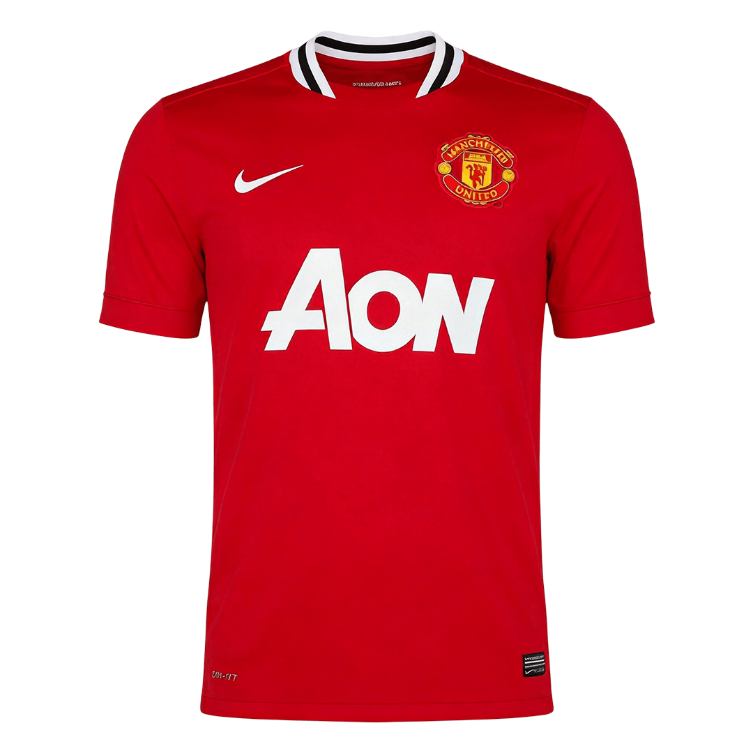 Retro Men's Manchester United 2011/12 Home Soccer Jersey