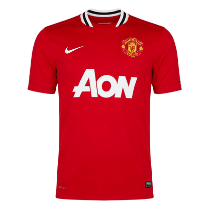 Retro Men's Manchester United 2011/12 Home Soccer Jersey