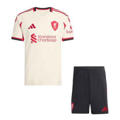 Men's Liverpool 2025/26 Away Soccer Jersey Kit