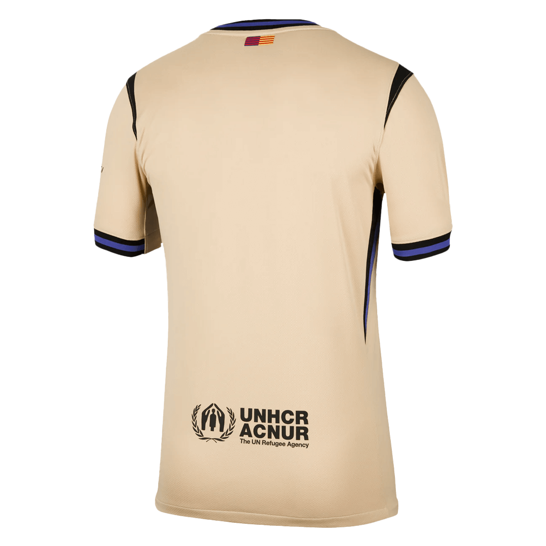 Men's Barcelona 2025/26 Away Soccer Jersey