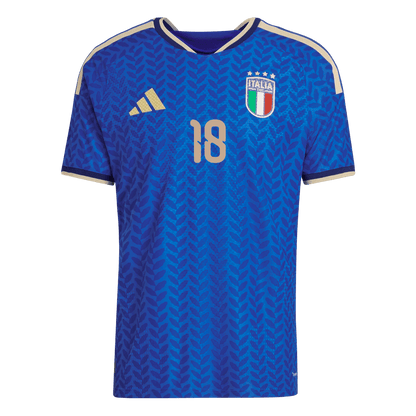 DARMIAN #13 Men's Italy World Cup 2026 Player Version Home Soccer Jersey - Slim Fit