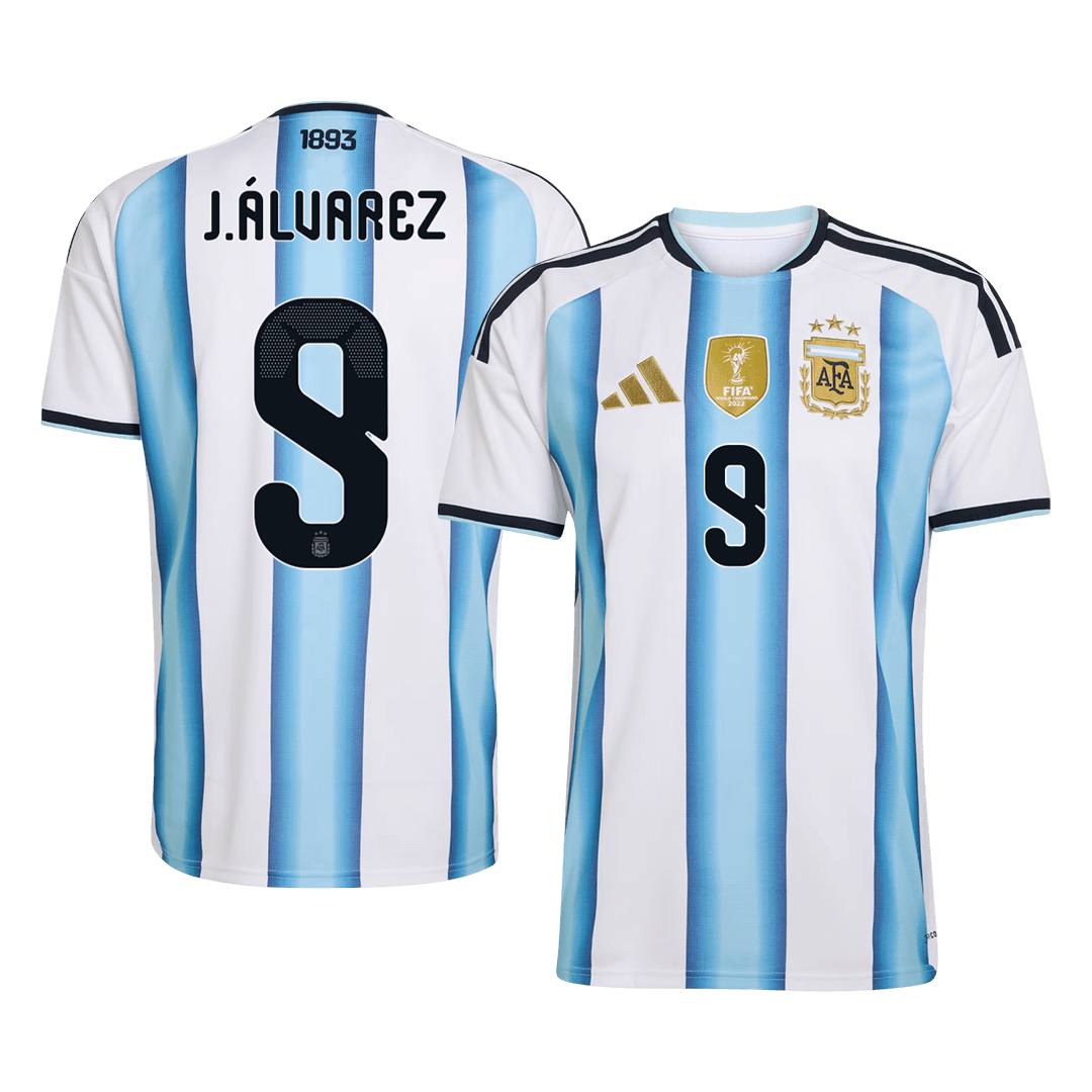 J.ÁLVAREZ #9 Men's Argentina World Cup 2026 Home Soccer Jersey [PREMIUM]