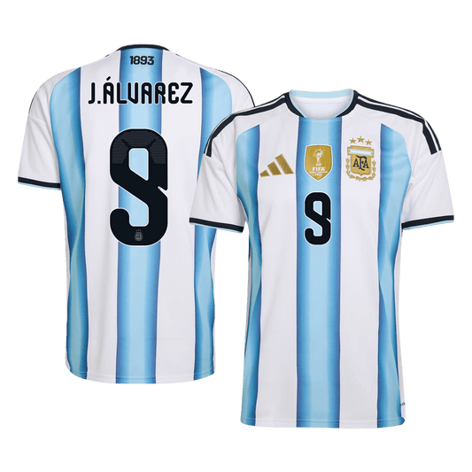 J.ÁLVAREZ #9 Men's Argentina World Cup 2026 Home Soccer Jersey [PREMIUM]