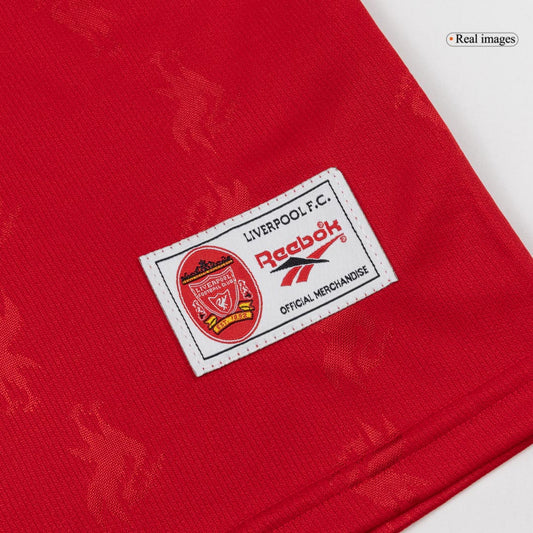 Retro Men's Liverpool 1996/97 Home Soccer Jersey