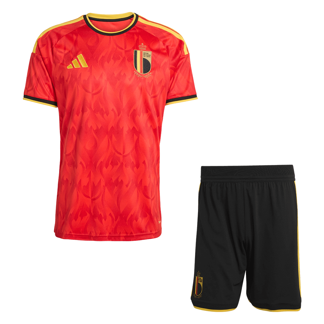 Men's Belgium World Cup 2026 Home Soccer Jersey Kit
