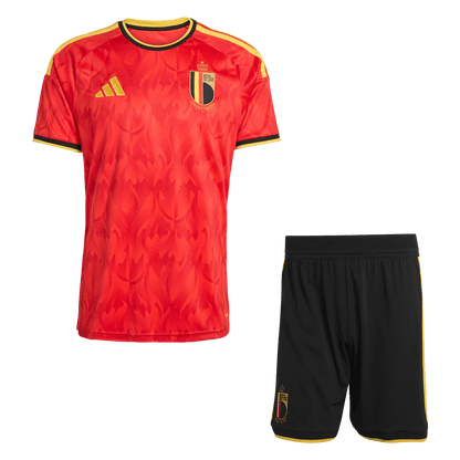Men's Belgium World Cup 2026 Home Soccer Jersey Kit