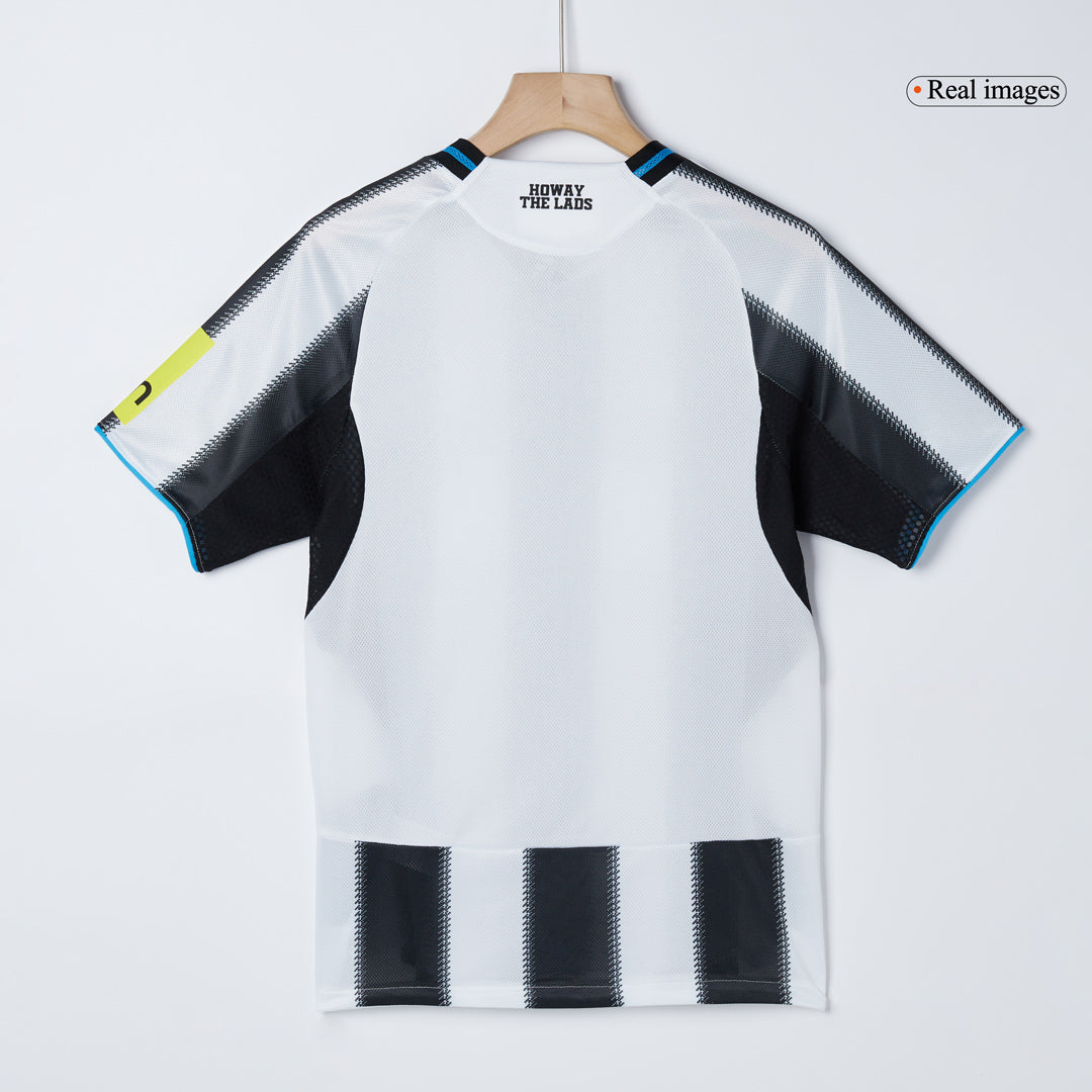 Men's Newcastle United 2025/26 Player Version Home Soccer Jersey - Slim Fit