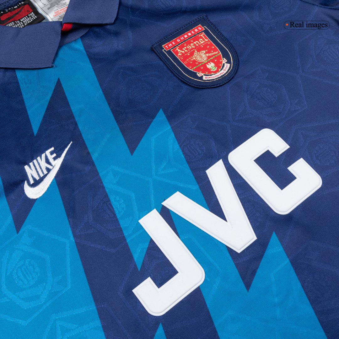Retro Men's Arsenal 1995 Away Soccer Jersey