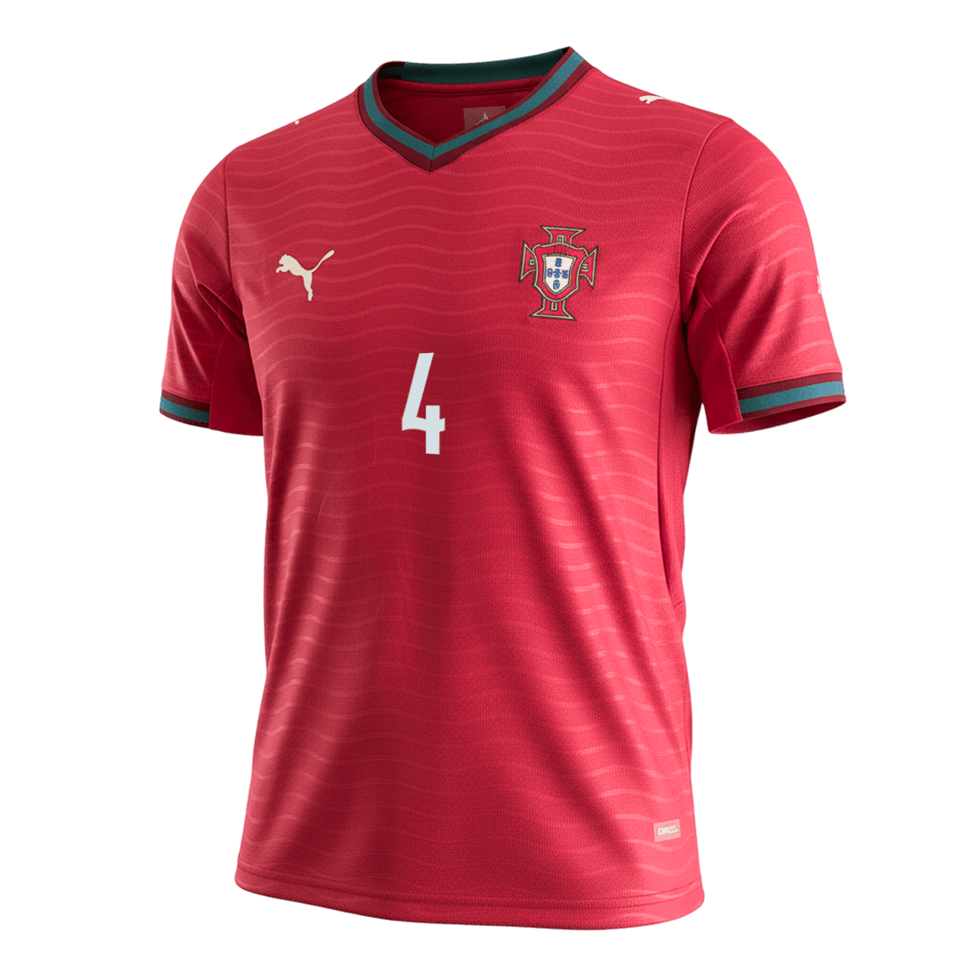 RÚBEN DIAS #4 Men's Portugal World Cup 2026 Home Soccer Jersey