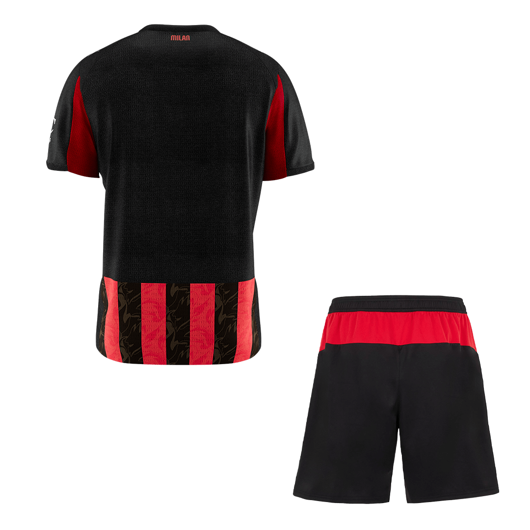 Men's AC Milan 2025/26 Home Soccer Jersey Kit [PREMIUM]