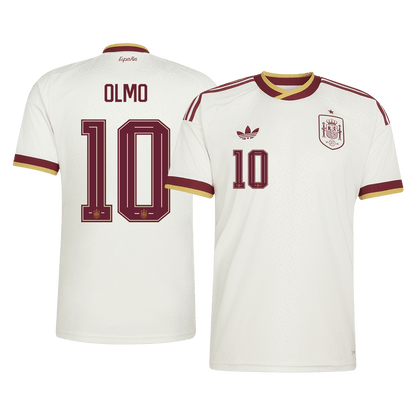 OLMO #10 Men's Spain World Cup 2026 Away Soccer Jersey