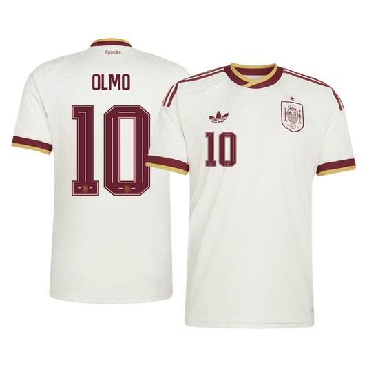 OLMO #10 Men's Spain World Cup 2026 Away Soccer Jersey