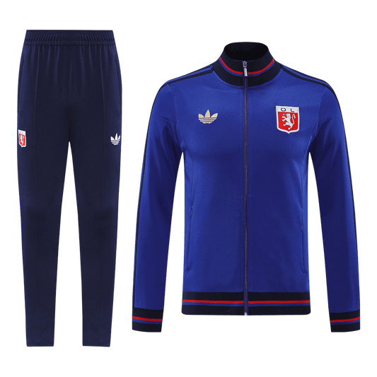 Men's Olympique Lyonnais 2025/26 Training Tracksuit Kit
