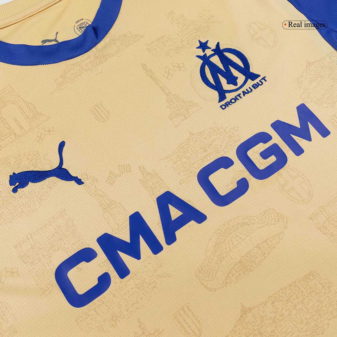 Men's Marseille 2025/26 Fourth Away Soccer Jersey