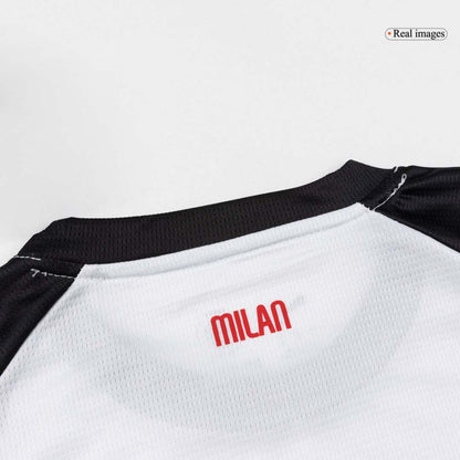 Kid's AC Milan 2025/26 Away Soccer Jersey Full Kit