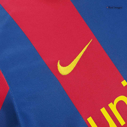 Retro XAVI #6 Men's Barcelona 2010/11 Home Soccer Jersey