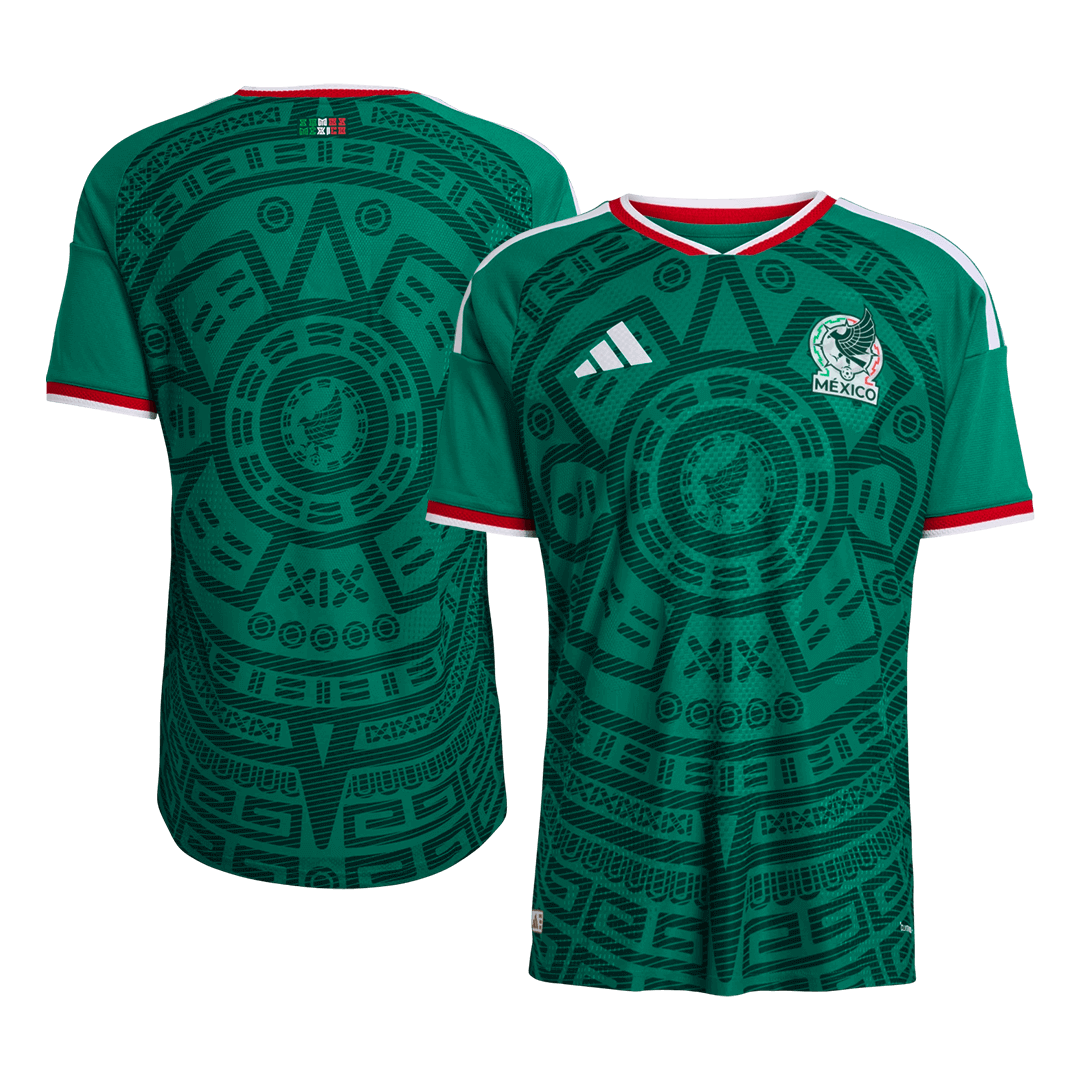 Men's Mexico World Cup 2026 Player Version Home Soccer Jersey - Slim Fit