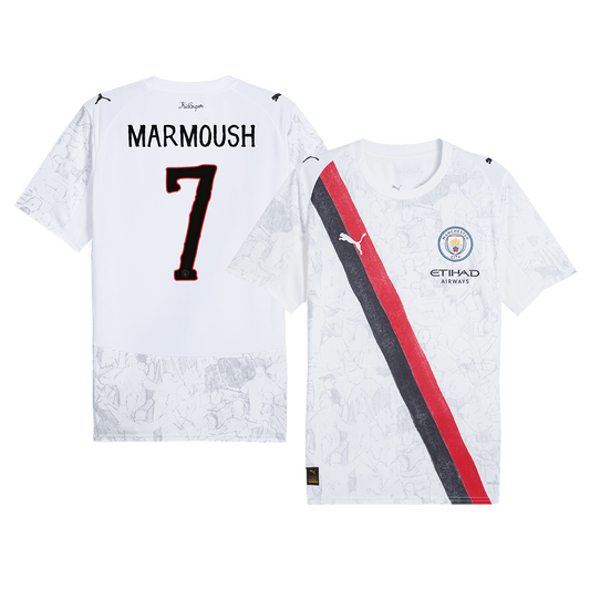 MARMOUSH #7 Men's Manchester City World Cup 2025/26 KidSuper Soccer Jersey