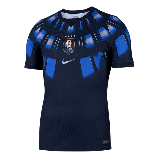 Men's Uruguay World Cup 2026 Player Version Away Soccer Jersey - Slim Fit