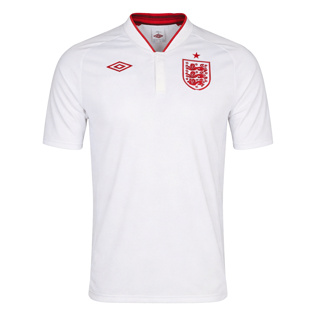 Retro Men's England 2012 Home Soccer Jersey