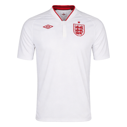 Retro Men's England 2012 Home Soccer Jersey