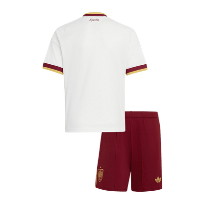 Kid's Spain Away Soccer Jersey Kit World Cup 2026