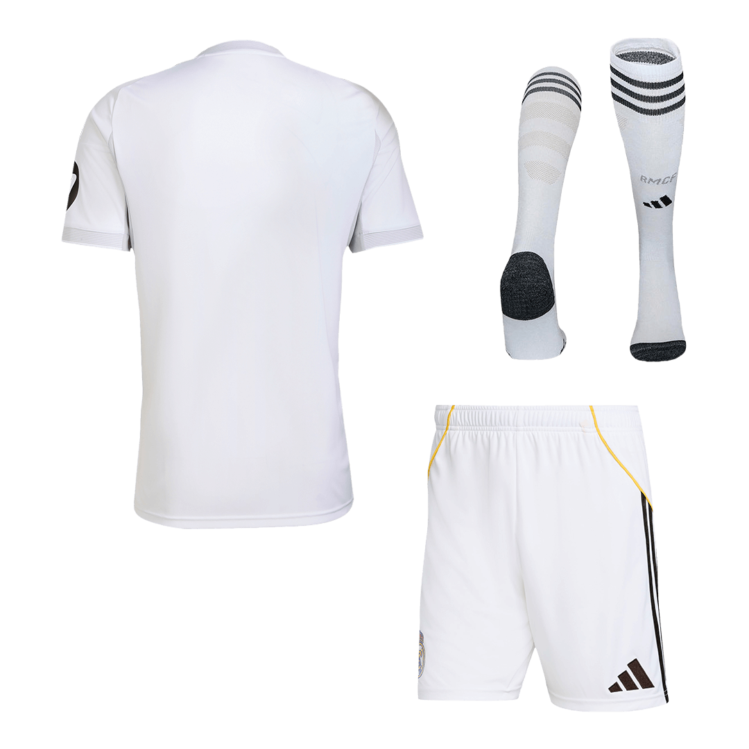 Men's Real Madrid 2025/26 Home Soccer Jersey Full Kit [PREMIUM]